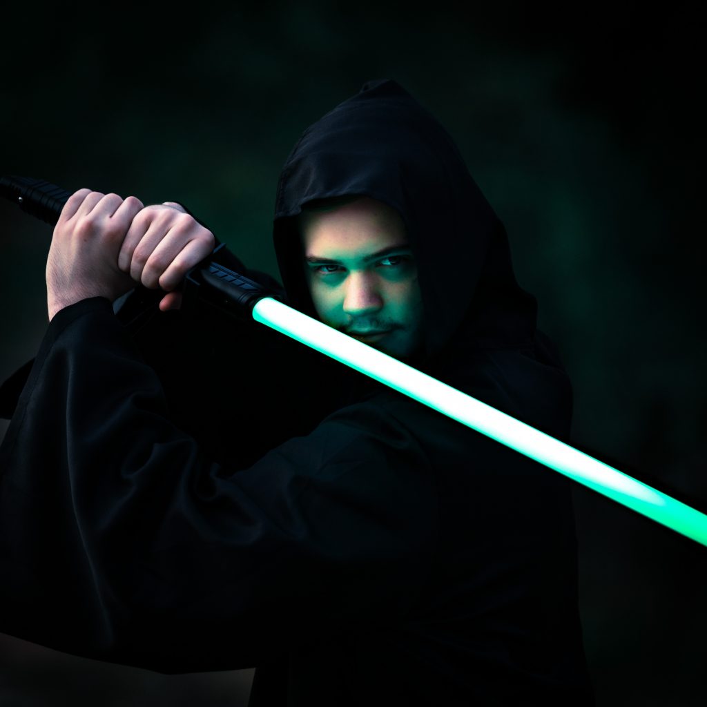 Jedi laser vert